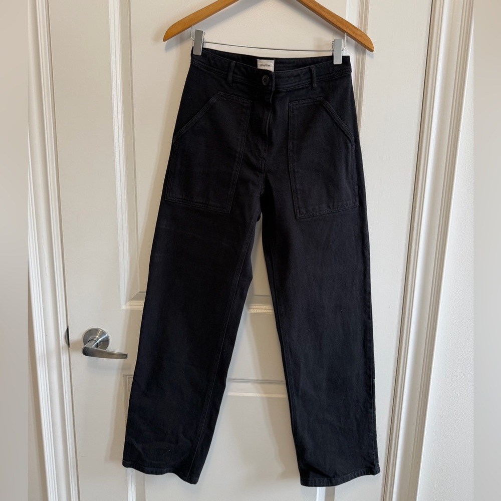 Wilfred Free Black Pants/Denim, size 4
